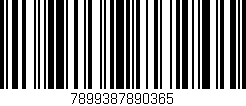 Código de barras (EAN, GTIN, SKU, ISBN): '7899387890365'
