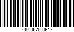 Código de barras (EAN, GTIN, SKU, ISBN): '7899387890617'