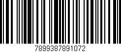 Código de barras (EAN, GTIN, SKU, ISBN): '7899387891072'