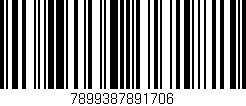 Código de barras (EAN, GTIN, SKU, ISBN): '7899387891706'