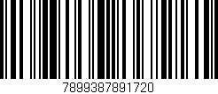 Código de barras (EAN, GTIN, SKU, ISBN): '7899387891720'