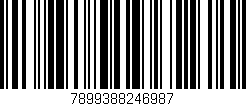Código de barras (EAN, GTIN, SKU, ISBN): '7899388246987'