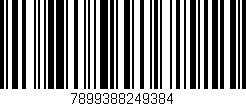 Código de barras (EAN, GTIN, SKU, ISBN): '7899388249384'