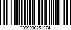 Código de barras (EAN, GTIN, SKU, ISBN): '7899388251974'