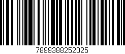 Código de barras (EAN, GTIN, SKU, ISBN): '7899388252025'