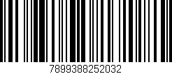 Código de barras (EAN, GTIN, SKU, ISBN): '7899388252032'