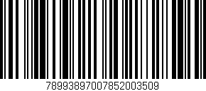 Código de barras (EAN, GTIN, SKU, ISBN): '78993897007852003509'