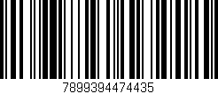 Código de barras (EAN, GTIN, SKU, ISBN): '7899394474435'