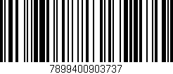 Código de barras (EAN, GTIN, SKU, ISBN): '7899400903737'