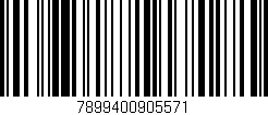 Código de barras (EAN, GTIN, SKU, ISBN): '7899400905571'