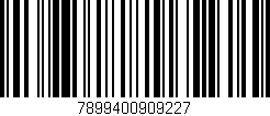 Código de barras (EAN, GTIN, SKU, ISBN): '7899400909227'
