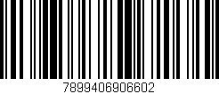Código de barras (EAN, GTIN, SKU, ISBN): '7899406906602'