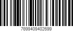 Código de barras (EAN, GTIN, SKU, ISBN): '7899409402699'