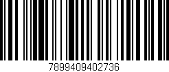 Código de barras (EAN, GTIN, SKU, ISBN): '7899409402736'