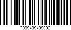 Código de barras (EAN, GTIN, SKU, ISBN): '7899409409032'
