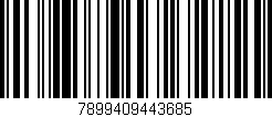 Código de barras (EAN, GTIN, SKU, ISBN): '7899409443685'