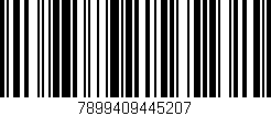 Código de barras (EAN, GTIN, SKU, ISBN): '7899409445207'