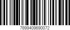 Código de barras (EAN, GTIN, SKU, ISBN): '7899409690072'