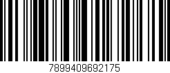 Código de barras (EAN, GTIN, SKU, ISBN): '7899409692175'