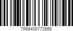 Código de barras (EAN, GTIN, SKU, ISBN): '7899409772686'