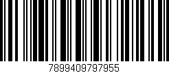 Código de barras (EAN, GTIN, SKU, ISBN): '7899409797955'