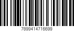 Código de barras (EAN, GTIN, SKU, ISBN): '7899414716699'