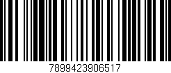 Código de barras (EAN, GTIN, SKU, ISBN): '7899423906517'