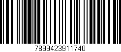 Código de barras (EAN, GTIN, SKU, ISBN): '7899423911740'