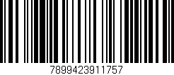 Código de barras (EAN, GTIN, SKU, ISBN): '7899423911757'