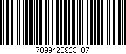 Código de barras (EAN, GTIN, SKU, ISBN): '7899423923187'