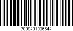 Código de barras (EAN, GTIN, SKU, ISBN): '7899431306644'