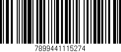 Código de barras (EAN, GTIN, SKU, ISBN): '7899441115274'