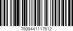 Código de barras (EAN, GTIN, SKU, ISBN): '7899441117612'