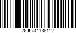 Código de barras (EAN, GTIN, SKU, ISBN): '7899441138112'
