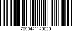 Código de barras (EAN, GTIN, SKU, ISBN): '7899441148029'