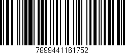 Código de barras (EAN, GTIN, SKU, ISBN): '7899441161752'