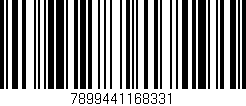 Código de barras (EAN, GTIN, SKU, ISBN): '7899441168331'