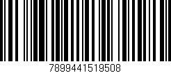 Código de barras (EAN, GTIN, SKU, ISBN): '7899441519508'