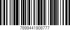 Código de barras (EAN, GTIN, SKU, ISBN): '7899441908777'