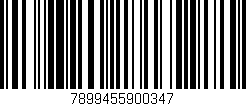 Código de barras (EAN, GTIN, SKU, ISBN): '7899455900347'