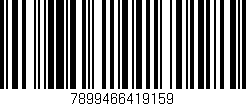 Código de barras (EAN, GTIN, SKU, ISBN): '7899466419159'