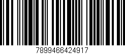 Código de barras (EAN, GTIN, SKU, ISBN): '7899466424917'