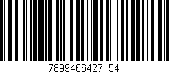 Código de barras (EAN, GTIN, SKU, ISBN): '7899466427154'