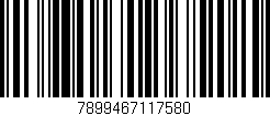 Código de barras (EAN, GTIN, SKU, ISBN): '7899467117580'