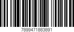 Código de barras (EAN, GTIN, SKU, ISBN): '7899471883891'