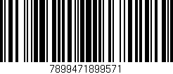 Código de barras (EAN, GTIN, SKU, ISBN): '7899471899571'