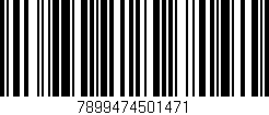 Código de barras (EAN, GTIN, SKU, ISBN): '7899474501471'