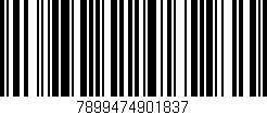 Código de barras (EAN, GTIN, SKU, ISBN): '7899474901837'