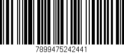Código de barras (EAN, GTIN, SKU, ISBN): '7899475242441'