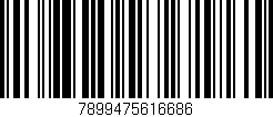 Código de barras (EAN, GTIN, SKU, ISBN): '7899475616686'